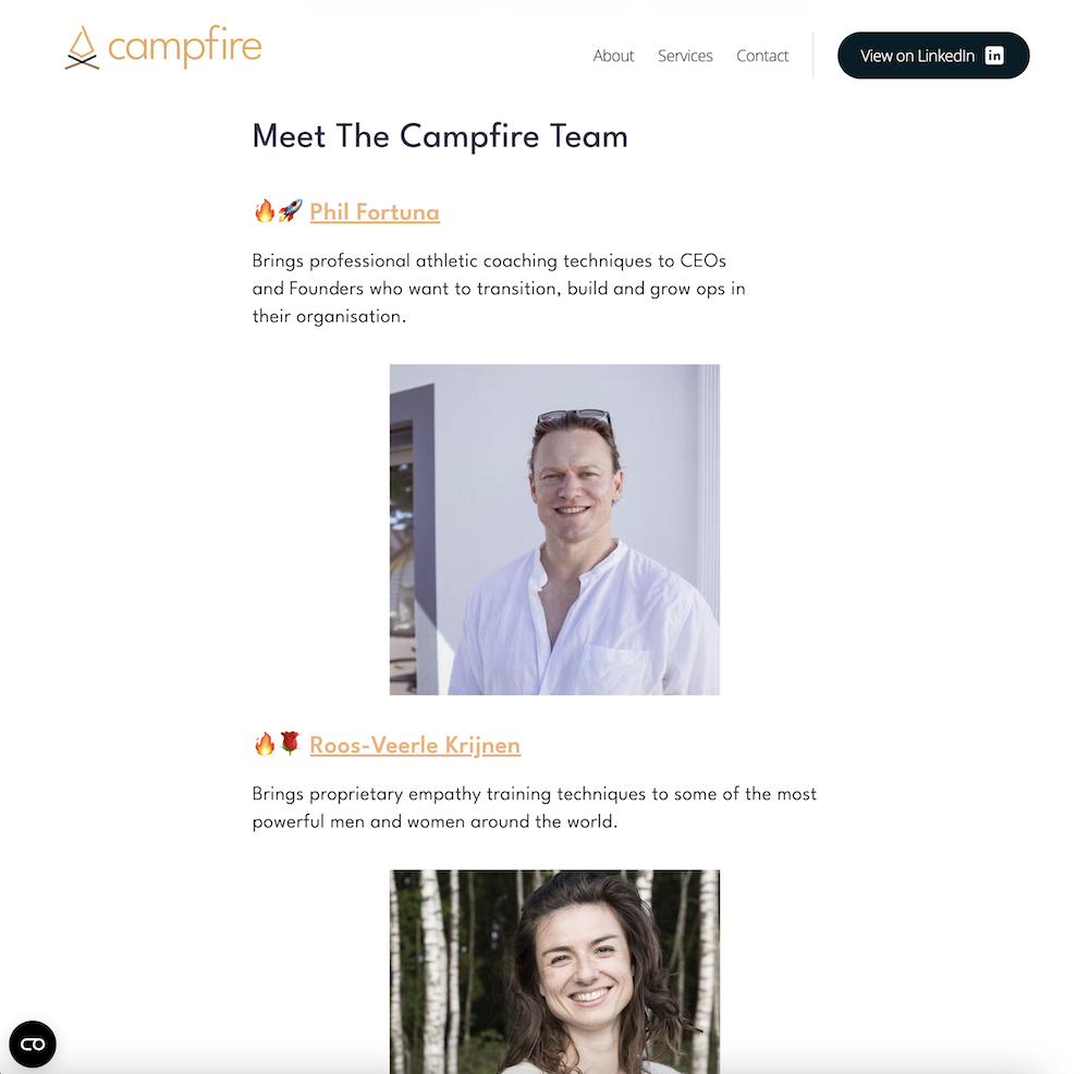 Campfire screenshot 3