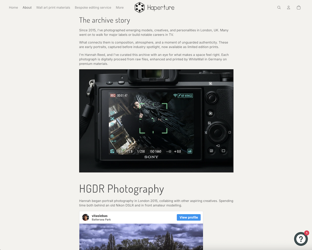 Haperture screenshot 3