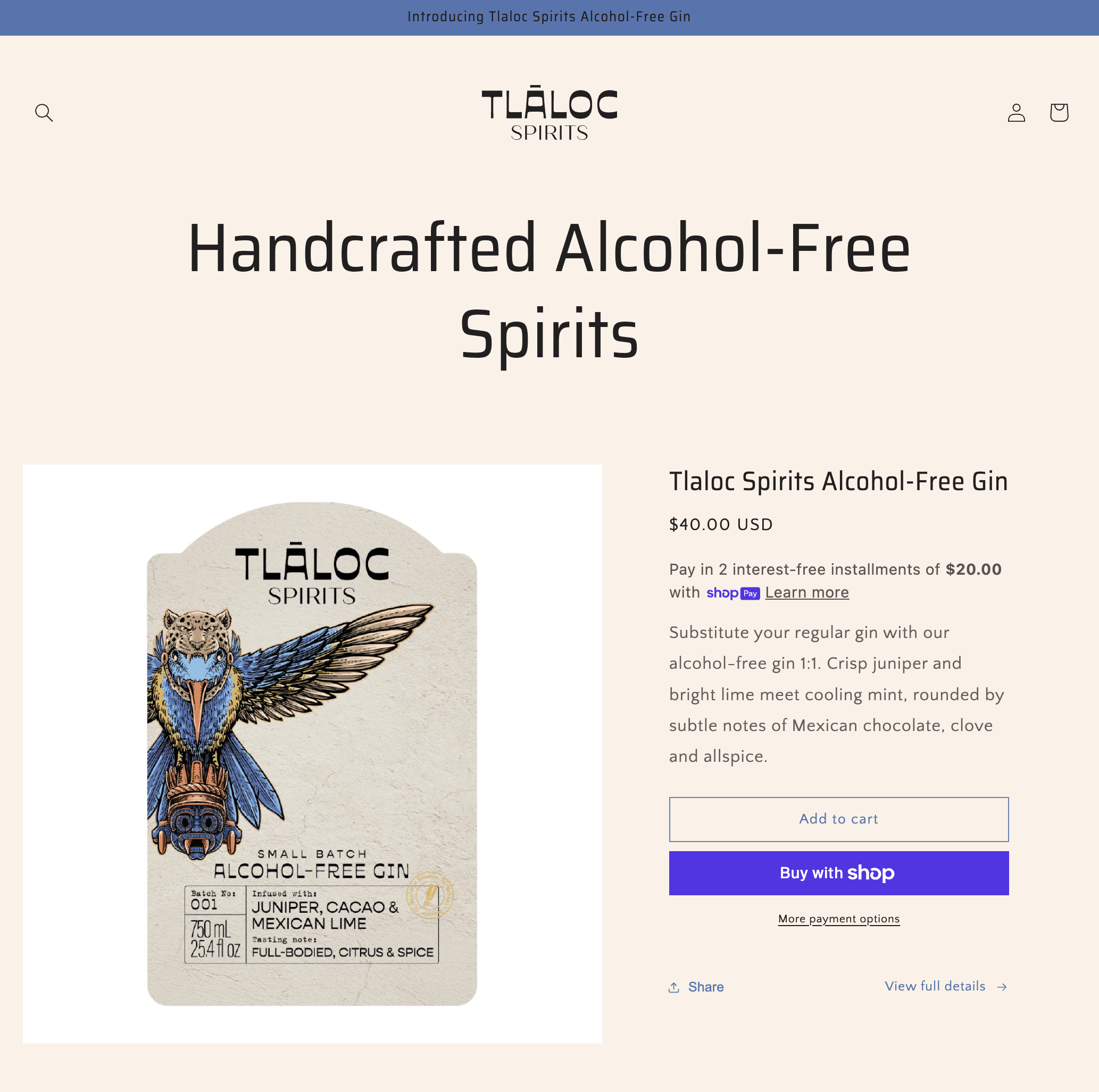 Tlaloc Spirits screenshot 1